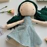 Szyta laleczka szmacianka - przytulanka personalizowana lalka