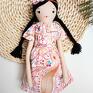 lalka handmade bawełniana