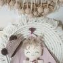 Madika design lalka ozdoba pokoju bobas słodka, mała laleczka w rożku, idealna dziecięcego dekoracja w otulaczu