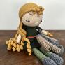 handmade lalki szydełkowa ręcznie robiona zdejmowany w sweterku