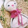 różowe lalki króliczka marcelina niespodzianka dla dziecka przytulanka