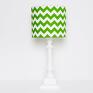 majunto abażur zygzak green 25x25x22cm chevron