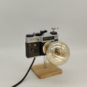 Lampka vintage z aparatu fotograficznego - oryginalny prezent retro