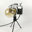 Lampka z aparatu fotograficznego w stylu retro - prezent dla fotografa