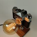 Lampka z aparatu fotograficznego - świąteczny upominek retro dla fotografa