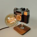Lampka z aparatu fotograficznego - świąteczny upominek retro dla fotografa