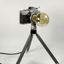 Lampka z aparatu fotograficznego - retro prezent dla fotografki
