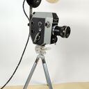 Industrialna lampka z kamery Quarz Zoom DS8 - retro dekoracja