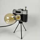 Retro lampka z aparatu fotograficznego - prezent dla fotografa lub fotografki