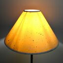 Lampa podłogowa hand made w stylu loft - drewno i metal (upcycling)