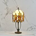 Lampa na biurko z bursztynem bałtyckim - Bergamo B2 - 25/18