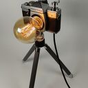 Lampka z aparatu fotograficznego - retro prezent dla fotografki