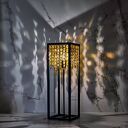 Lampa stojąca Lambro QS-B z bursztynem bałtyckim