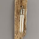 Dwa kinkiety drewniane loftowe - lampa ścienna E27
