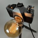 Lampka z aparatu fotograficznego - retro prezent dla fotografki