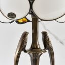 Lampa na biurko z bursztynem bałtyckim Tiffany Firenze B1 25/17