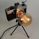 Lampka z aparatu fotograficznego w stylu retro - prezent dla fotografa