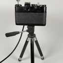 Lampka retro z aparatu fotograficznego - oryginalny prezent dla fotografa i fotografki