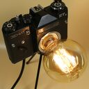 Retro lampka z aparatu - oryginalny prezent dla fotografa i fotografki