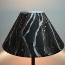 Lampa podłogowa hand made w stylu loft - drewno i metal (upcycling)