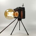 Retro lampka z aparatu - oryginalny prezent dla fotografa i fotografki