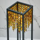 Lampa stojąca Lambro QS-B z bursztynem bałtyckim