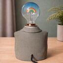 JAŚNIEPAN, lampa ceramiczna