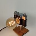 Oryginalna lampka z aparatu fotograficznego - prezent retro dla fotografa