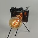 Lampka z aparatu fotograficznego w stylu retro - prezent dla fotograficzki