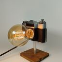 Oryginalna lampka z aparatu fotograficznego - prezent retro dla fotografa