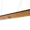 Lampa RIFT 100 cm - listwa czarna z LED, światło w dół