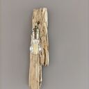 Dwa kinkiety drewniane loftowe - lampa ścienna E27