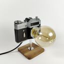 Lampka z aparatu fotograficznego - świąteczny upominek retro dla fotografa