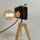 Lampka z aparatu fotograficznego w stylu RETRO - prezent dla fotografa i fotografki