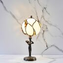 Lampa nocna z bursztynem bałtyckim - Lucca B1 - 14/2