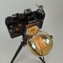 Lampka z aparatu fotograficznego w stylu RETRO - prezent dla fotografa