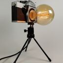 Lampka z aparatu fotograficznego w stylu retro - prezent dla fotografa