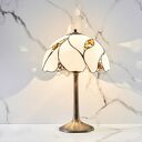 Lampa na biurko z bursztynem bałtyckim - Prato B1 - 30K/10