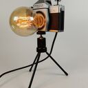Lampka z aparatu fotograficznego w stylu retro - prezent dla fotografa