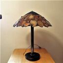 Autorska lampa Tiffany z ciętych brazylijskich agatów - handmade