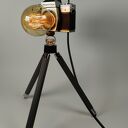 Lampka z aparatu fotograficznego - retro prezent dla fotografki