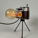 Retro lampka z aparatu fotograficznego - prezent dla fotografa lub fotografki