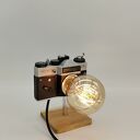 Lampka vintage z aparatu fotograficznego - oryginalny prezent retro