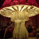 Lampka nocna muchomorek - ręcznie wykonana lampa LED