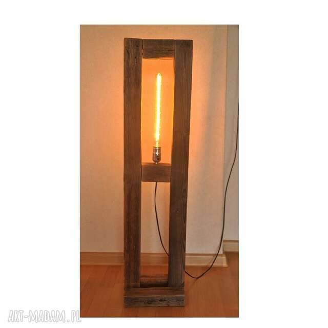 Lampa stare drewno, loft, retro, edison