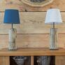 Jaro Blue0 lampki nocne lampa drewniana