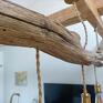 drewniana wiszącą lampa loftowa