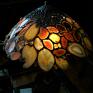 Autorska lampa z ciętych brazylijskich agatów niezwykle efektowna okazała nastolna