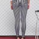 legginsy czarna smuga