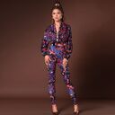 Legginsy - Midnight Flower